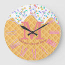 Buscar helado relojes de pared Dulce