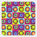 Buscar círculos de neón pegatinas Colorido