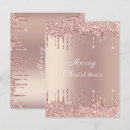 Buscar 11x14 invitaciones de navidad Rosa