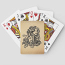 Buscar zodiaco barajas de cartas Vintage