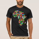 Buscar mapa de áfrica camisetas Historia