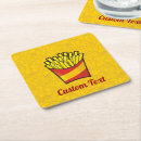Buscar patatas fritas posavasos Comida rápida