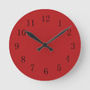 Buscar cocina roja relojes de pared Para ella