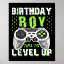 Buscar video juegos posters Cumpleaños