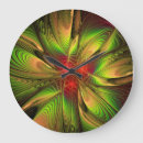 Buscar fantasía relojes de pared Flor
