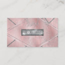 Buscar brillo plata de tarjetas de visita Glamuroso