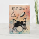 Buscar percusión tarjetas Tambores