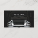 Buscar logística tarjetas de visita Camioneta