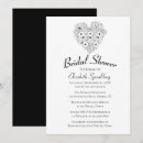 Buscar flores blancas negras invitaciones Vintage