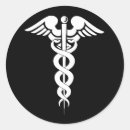 Buscar caduceo pegatinas Médico