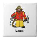 Buscar bomberos azulejos Fuego