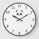 Buscar panda relojes de pared Dulce