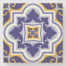 Buscar mosaico de piedra cojines Amarillo