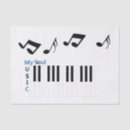 Buscar nota musical papel de seda Amante de la música