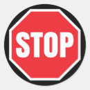 Buscar señal de tráfico pegatinas Precaución
