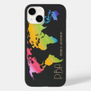 Buscar mapa del mundo iphone fundas Elegante