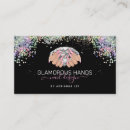 Buscar diamond tarjetas de visita Manicurista