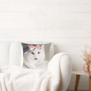Buscar gatito adorable cojines Gato blanco