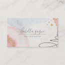 Buscar en colores pastel tarjetas de visita Clientes