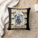 Buscar bulldog cojines Vintage