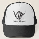 Buscar esquelético gorras Para todos