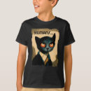 Buscar cabeza del gato camisetas Para niños