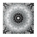 Buscar mandala blanco y negro azulejos Mosaico