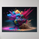 Buscar explosión de color posters Para todos