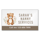 Buscar nanny tarjetas de visita Para todos