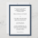Buscar naval boda invitaciones Minimalista