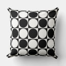 Buscar círculos negros cojines Contemporáneo