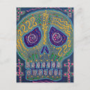 Buscar caramelos postales Calavera
