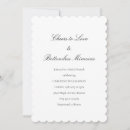 Buscar cita invitaciones Blanco y negro