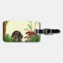 Buscar dachshund etiquetas para maletas Animal