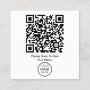 Buscar menú tarjetas de visita Moderno