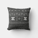 Buscar azteca blanco y negro cojines Boho