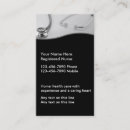 Buscar ayuda a domicilio tarjetas de visita Salud