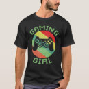 Buscar gamer girl camisetas Retro