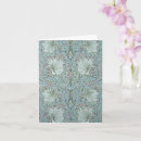 Buscar impermeable tarjetas William morris