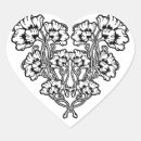 Buscar goticos corazon pegatinas Negro