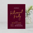Buscar jubilado invitaciones Celebración de jubilación