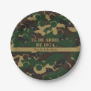 Buscar militar papel platos General y unisex