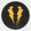Buscar trueno y relámpago pegatinas Rayo negro