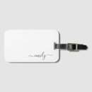 Buscar blanco y negro etiquetas para maletas Monogramado