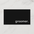 Buscar groomer tarjetas de visita Animales