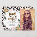 Buscar leopardo invitaciones Safari