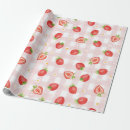 Buscar fresas papel de regalo Para niños