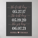 Buscar fechas especiales posters Recién casados