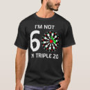 Buscar jugador de dardos camisetas Decir