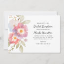 Buscar cordial invitaciones Acuarela floral